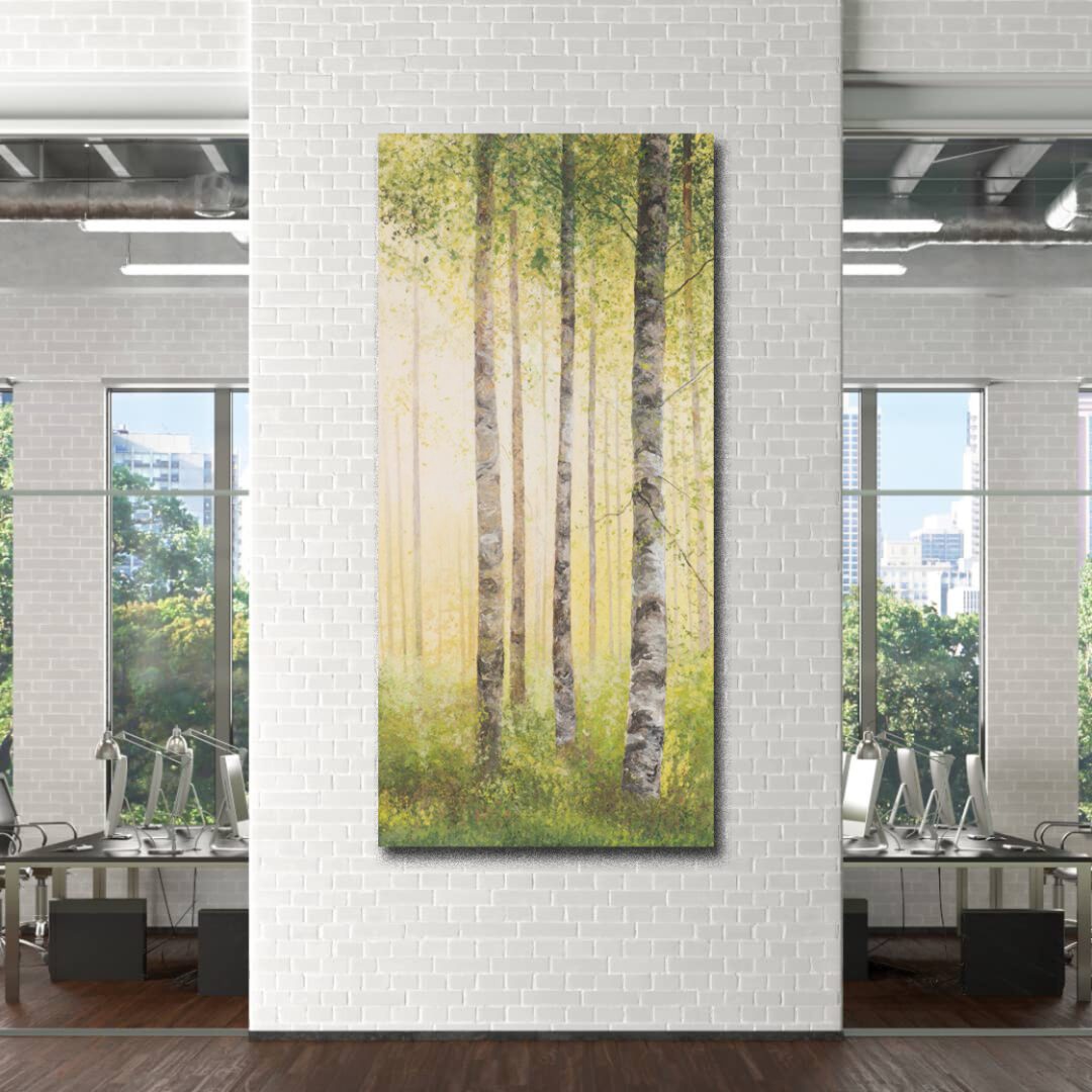 186. The benefits of adding nature-based artwork to the office environment.